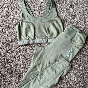 Green GymShark Set